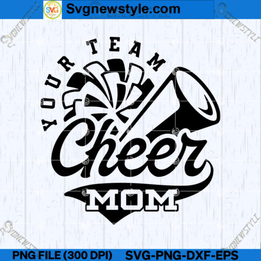 Proud Cheer Mom SVG