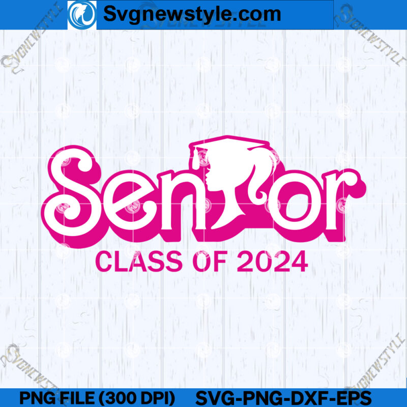 Pink Seniors 2024 SVG Class Of 2024 Girls SVG PNG   Class Of 2024 Senior Pink 800x800 