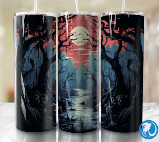 Spooky Woods Tumbler