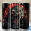 Wolf art and illustrations Tumbler