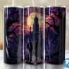Dracula and Ghost Stargazing Tumbler PNG