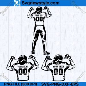 American Football SVG File