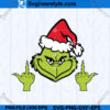 Grinch Christmas Ornament SVG