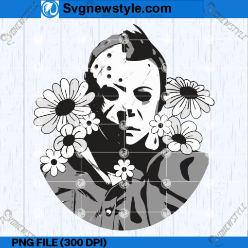 Festive Halloween Flowers PNG