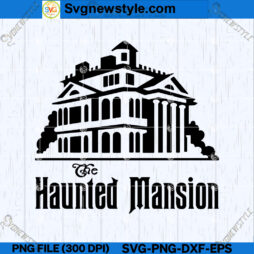 Haunted House Design SVG