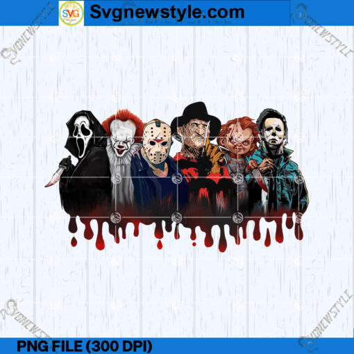 Halloween Horror Friends PNG File