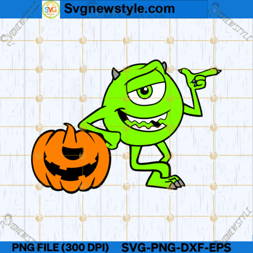 Monster Inc Costume SVG