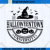 Halloween Town University SVG File
