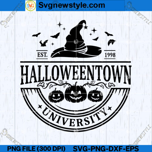 Halloween Town University SVG File