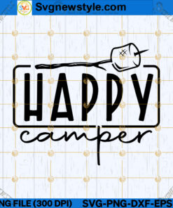 Happy Camper Svg