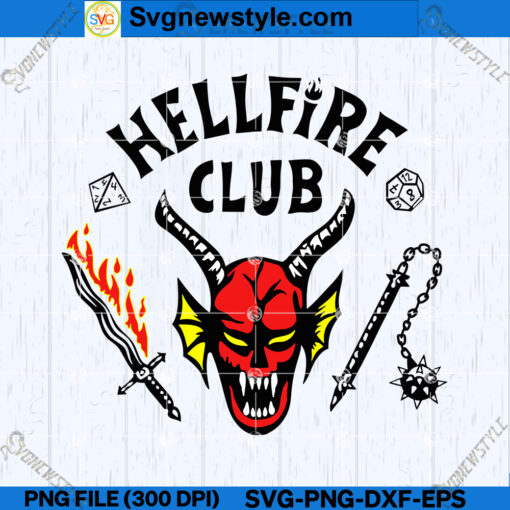 Hell Devil Fire Club SVG