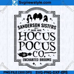 Hocus Pocus Co SVG PNG