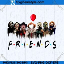 Friends Horror Characters PNG File