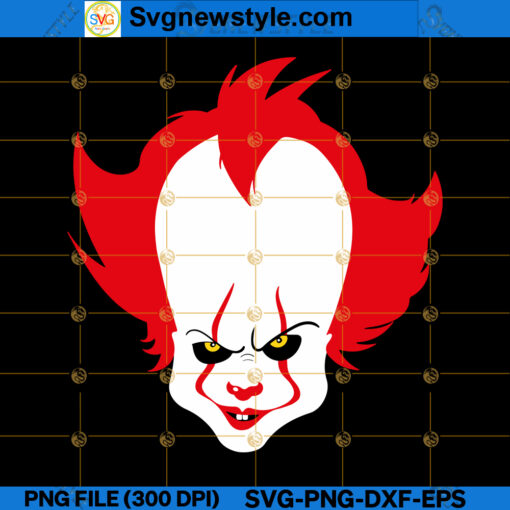 Pennywise Clown SVG PNG