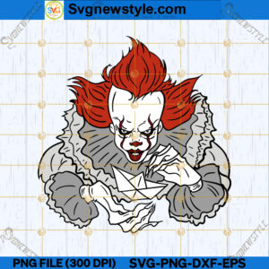 It Clown SVG PNG