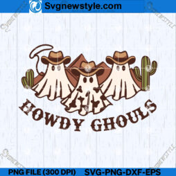 Howdy Ghouls SVG