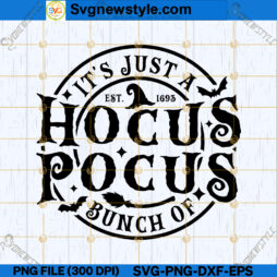 Hocus Pocus Halloween Design SVG