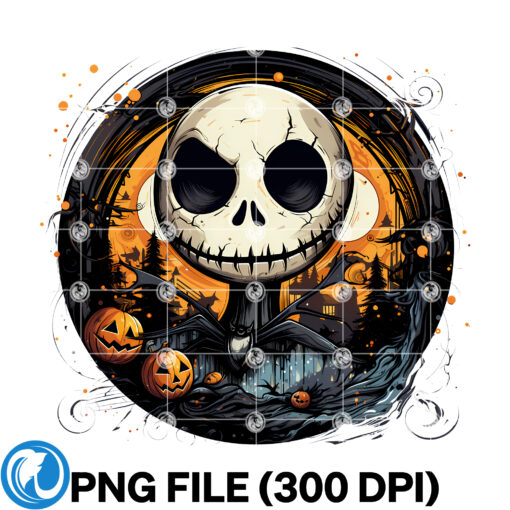 Jack Skellington PNG Sublimations