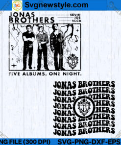 Jonas Brothers SVG File