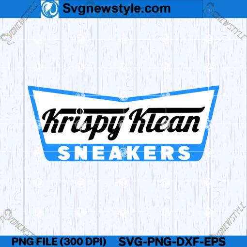 Krispy Klean Sneakers SVG PNG