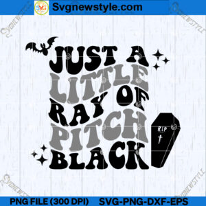 Little Ray Of Pitch Black SVG PNG