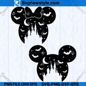 Magic Kingdom Halloween SVG, Disney Halloween SVG, Cut File Svg