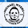 Michael myers 1978 SVG PNG