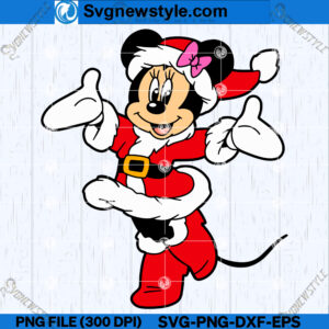Mickey Mouse Santa Claus SVG, Disney Christmas SVG, Cut File Svg