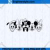 Disney Friends SVG