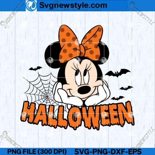 Minnie Halloween SVG Design