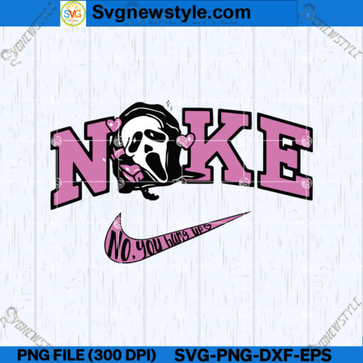 Ghost Face Knife Halloween SVG