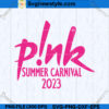 Pink Summer Carnival 2023 SVG