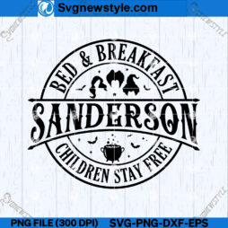 Sanderson Bed and Breakfast SVG