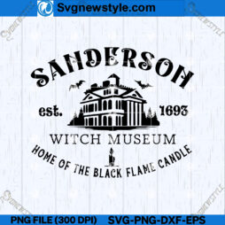 Sanderson Witch Museum SVG File