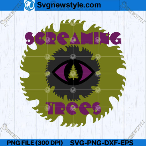 Screaming Trees SVG