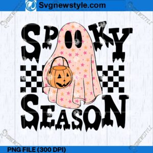 Spooky Season PNG, Halloween Season PNG, Designs Downloads