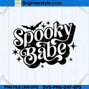Spooky Vibes Design SVG
