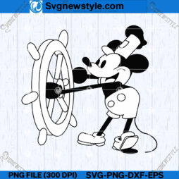 Vintage Mickey Mouse SVG