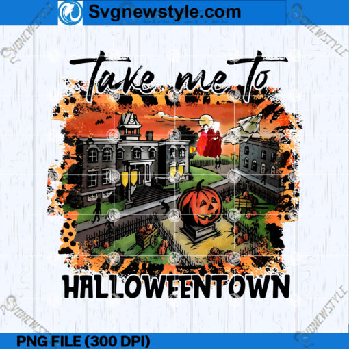 Take Me To Halloweentown PNG