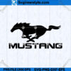 Mustang Logo SVG Design