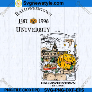 Halloweentown Est 1998 SVG PNG