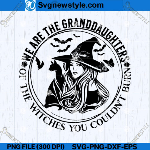 Witches' Granddaughters SVG