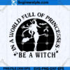 Fantasy Witchcraft Princess SVG