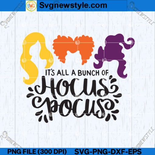 Witches Hair Cute Halloween SVG