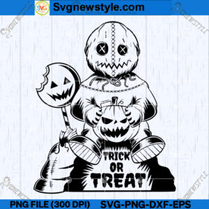Trick r Treat Sam SVG PNG