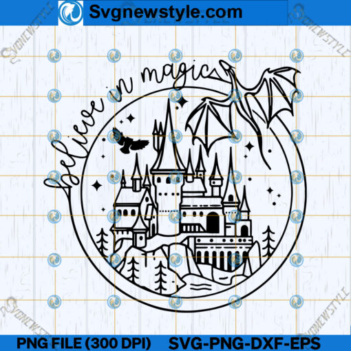 Believe in Magic SVG Designs