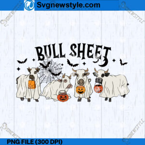 Spooky Bull Sheet PNG