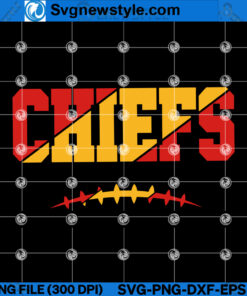 Kansas City Chiefs Logo SVG, Football Chiefs SVG, Instant Download