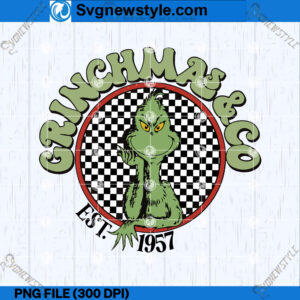 Grinch Co Est 1957 PNG