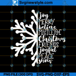 Holiday Snowflake SVG